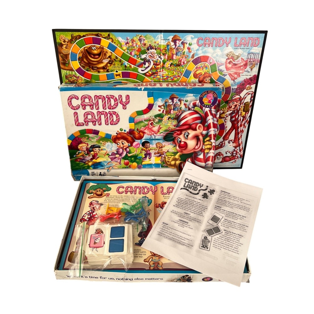 Candy Land Board Game 2004 Edition Milton Bradley Preschool Game 04700 Complete